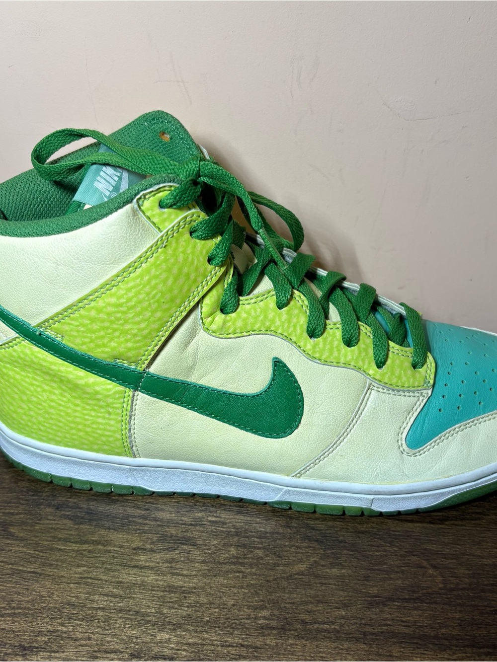 Nike Dunk High Premium Glow In The Dark 2 Men’s Size 10 312786-131 2007 - Picture 4 of 14